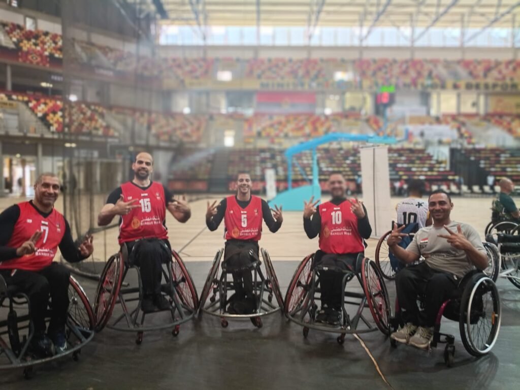 Egypt’s 3×3 Wheelchair Basketball Team Claims Bronze at African Championship in Angola