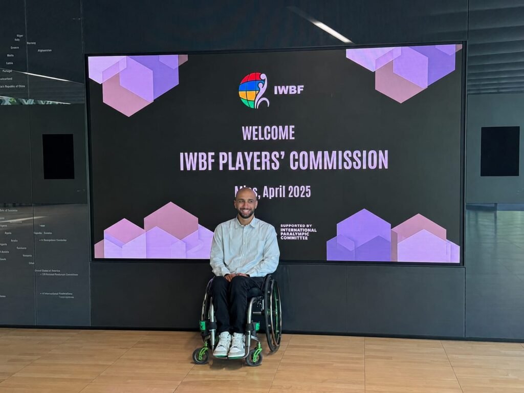 Alhassan Sedky Becomes First Egyptian to Chair the IWBF Players’ Commission